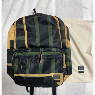 【美品】  MARNI / マルニ | × PORTER / ポーター コラボ 2way BACK PACK コラボ バックパック ユニセックス | ー | オリーブ/イエロー | メンズ