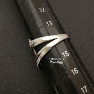 Pt900✨ダイヤ0.50ct✨デザインが素敵✨存在感抜群✨リング✨の通販 by