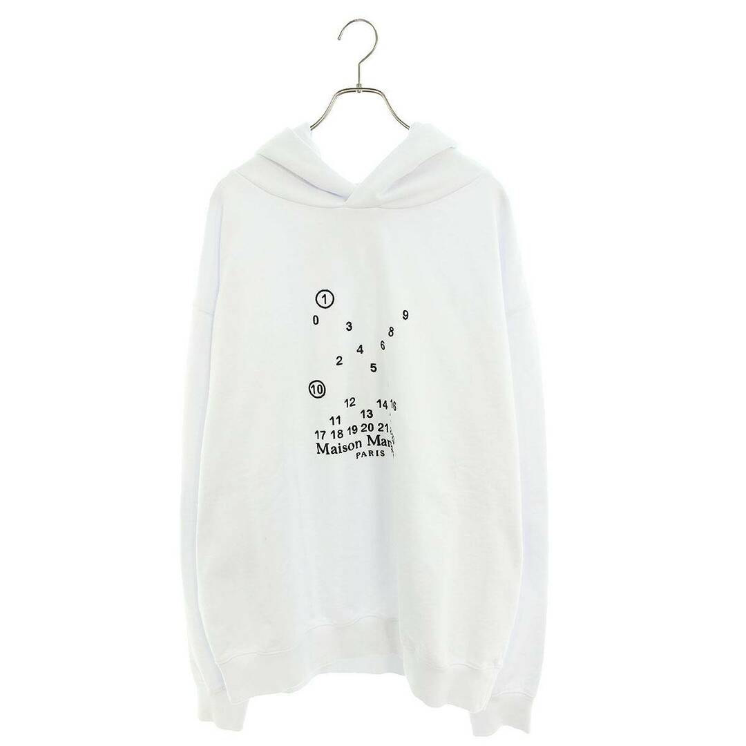 超美品 S50GU0202 22AW メゾンマルジェラ ロゴ刺繍プルオーバー