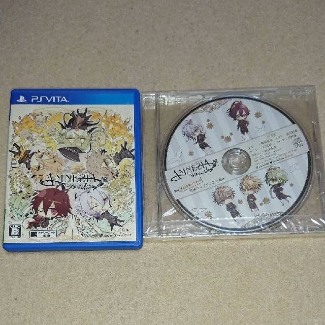 PlayStation Vita(プレイステーションヴィータ)の【PSVita】 AMNESIA world  通常版  予約特典ドラマCD エンタメ/ホビーのゲームソフト/ゲーム機本体(携帯用ゲームソフト)の商品写真