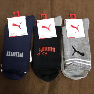 PUMA - ③ PUMA プーマ 靴下 メンズ ソックス 25〜27cm 5足セットの