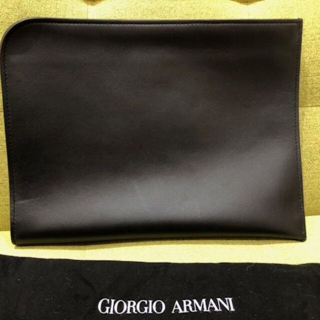 Giorgio Armani(ジョルジオアルマーニ)の◆ジョルジオアルマーニ　クラッチバッグ メンズのバッグ(セカンドバッグ/クラッチバッグ)の商品写真