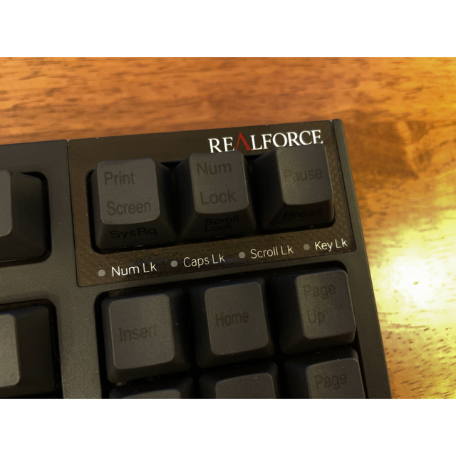 realforce R2TLSA-US4-BK キーボード 英語配列 スマホ/家電/カメラのPC/タブレット(PC周辺機器)の商品写真