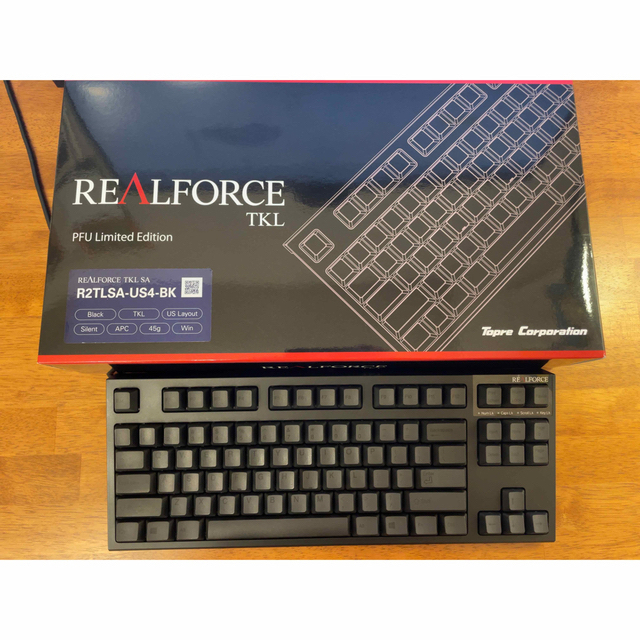 realforce R2TLSA-US4-BK キーボード 英語配列PC/タブレット