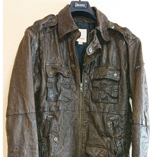 ディーゼル(DIESEL)のDIESEL leather jacket(レザージャケット)