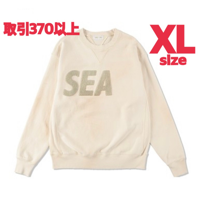 WIND AND SEA Damaed Crew neck Iovly XL