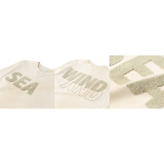 WIND AND SEA Damaed Crew neck Iovly XL