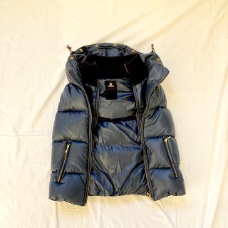 TATRAS - 訳あり タトラス ダウンベスト ネイビー ダブルファスナーの