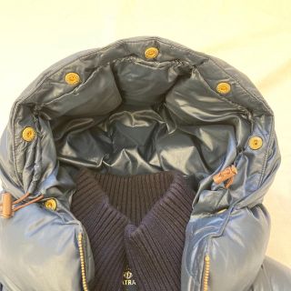 TATRAS - 訳あり タトラス ダウンベスト ネイビー ダブルファスナーの