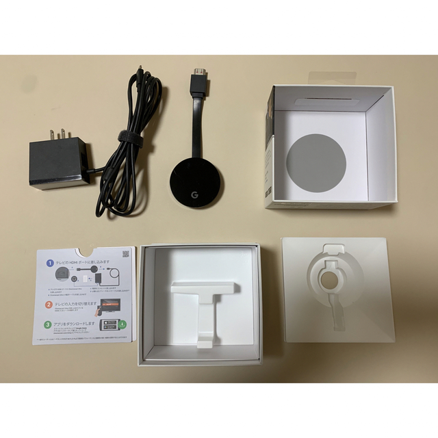 Google(グーグル)のGoogle Chromecast ultra スマホ/家電/カメラのテレビ/映像機器(テレビ)の商品写真