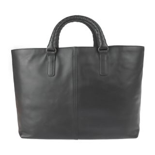 ボッテガヴェネタ(Bottega Veneta)のBOTTEGAVENETA ボッテガヴェネタ イントレチャート   トートバッグ 522899 V4640 1000   カーフレザー ブラック   ハンドバッグ 【本物保証】(トートバッグ)