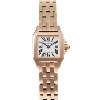 カルティエ(Cartier)のミニ サントス ドゥモワゼル Ref.W25077X9 中古品 レディース 腕時計(腕時計)