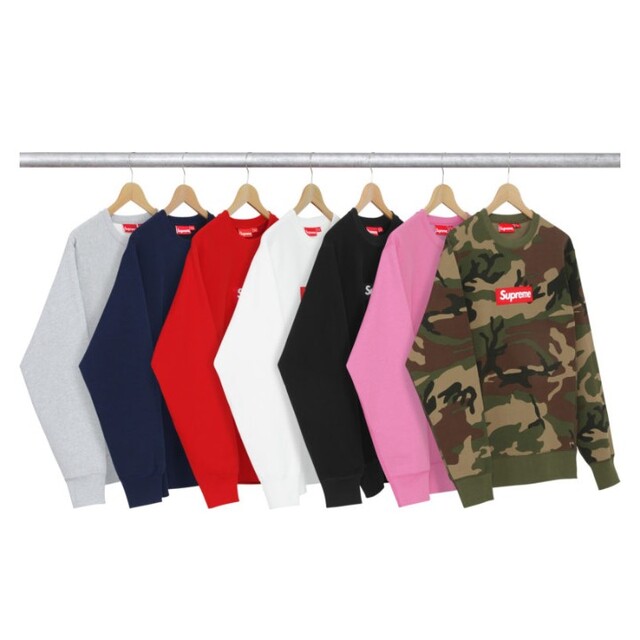 Supreme(シュプリーム)の定価以下15aw supreme box logo crewneck sweat メンズのトップス(スウェット)の商品写真