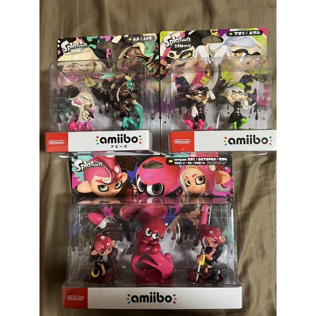 Nintendo Switch - スプラトゥーン　amiibo  7体セット