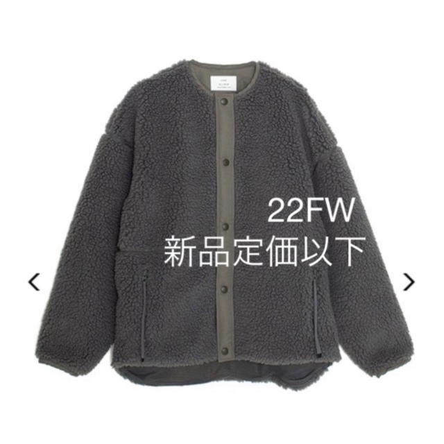 HYKE - 22FW HYKE FAUX SHEARLING JACKET 2 Oliveの通販 by Vincent's