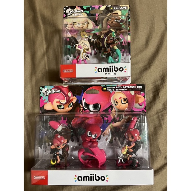 スプラトゥーン　amiibo 5体セット