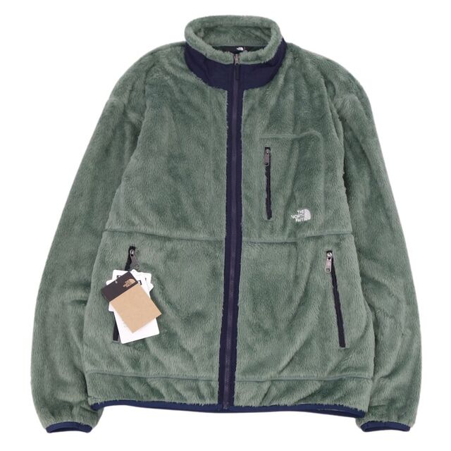 未使用 ザノースフェイス THE NORTH FACE ジャケット ジップインマグネエクストリームバーサロフトジャケット NA72132 フリース アウター メンズ XL ローレルリースグリーン