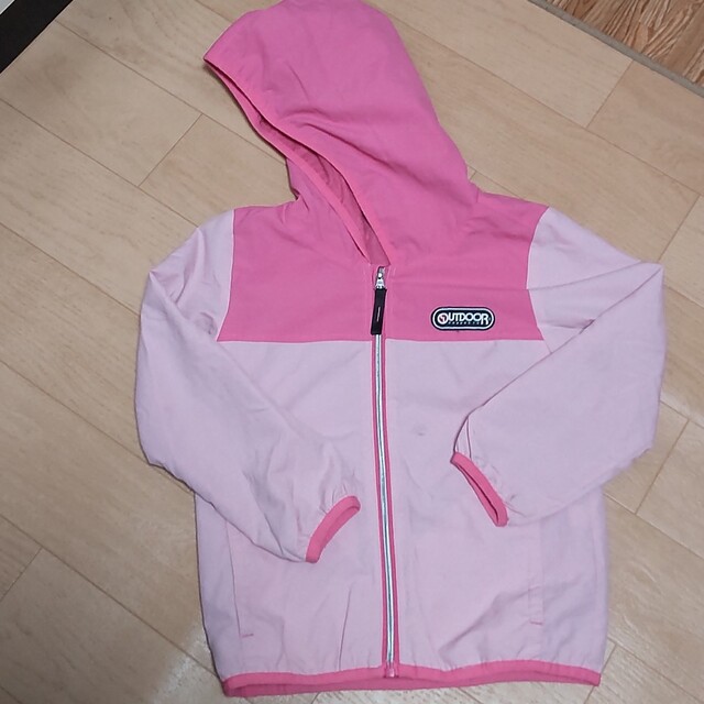 OUTDOOR(アウトドア)の130  OUTDOOR 女児 ウィンドブレーカー キッズ/ベビー/マタニティのキッズ服女の子用(90cm~)(ジャケット/上着)の商品写真