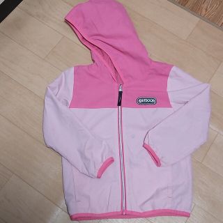 アウトドア(OUTDOOR)の130  OUTDOOR 女児 ウィンドブレーカー(ジャケット/上着)