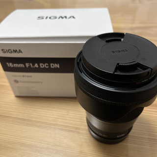 シグマ(SIGMA)のSigma 16mm F1.4 DC DN for sony E-mount(レンズ(単焦点))