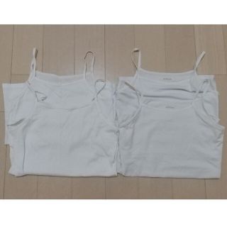 ユニクロ(UNIQLO)のユニクロ キャミソール 140cm 4枚セット♡(下着)