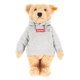 シュプリーム(Supreme)のSupreme シュプリーム テディベア Steiff Bear  ぬいぐるみ クマ 18AW ヘザーグレー FREE 【メンズ】【中古】【美品】【R019】(その他)