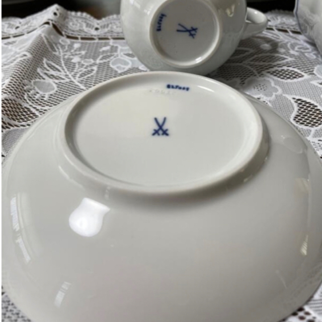 MEISSEN(マイセン)のマイセンのカップ＆ソーサー、1客 インテリア/住まい/日用品のキッチン/食器(グラス/カップ)の商品写真