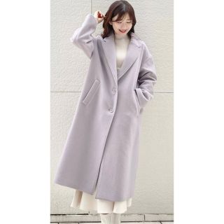 マーキュリーデュオ(MERCURYDUO)の♡新品マーキュリーデュオウールチェスターコートピンク♡(チェスターコート)