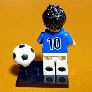 レゴ(Lego)のレゴ★サッカー 日本代表(サムライブルー）選手 背番号10 オリジナル 激レア(その他)