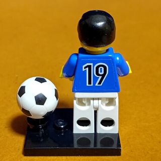 レゴ(Lego)のレゴ★サッカー 日本代表(サムライブルー）選手 背番号19 オリジナル 激レア(キャラクターグッズ)