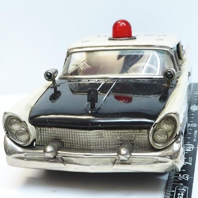 萬代屋【リンカーン コンチネンタル パトカー大】ブリキtin toy 萬代屋【リンカーン コンチネンタル パトカー大】ブリキtin toy