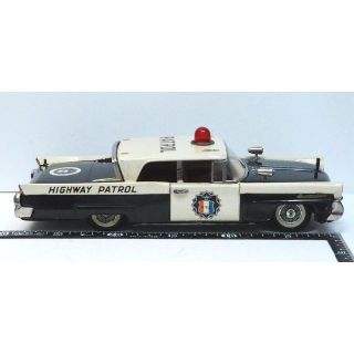 萬代屋 リンカーン コンチネンタル赤十字 救急車 tinブリキtoy car箱無