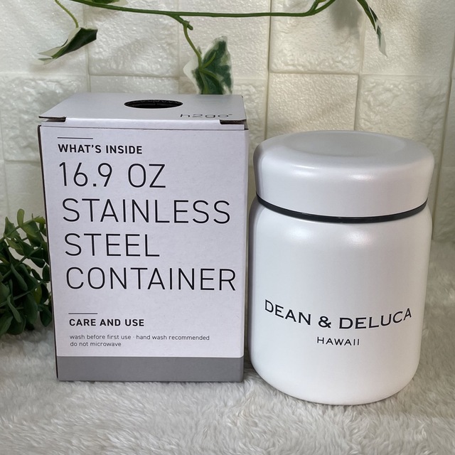 卓越卓越DEAN&DELUCA ハワイ限定 スープジャー ブラック&ホワイト