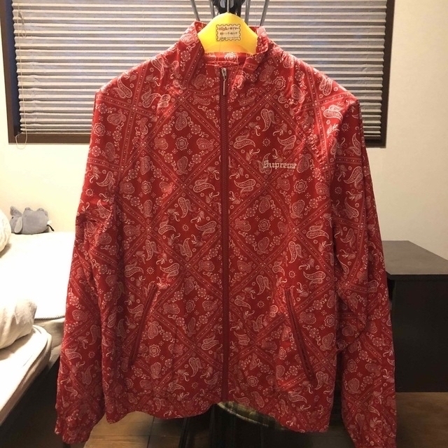 supreme Bandana Track Jacket size M