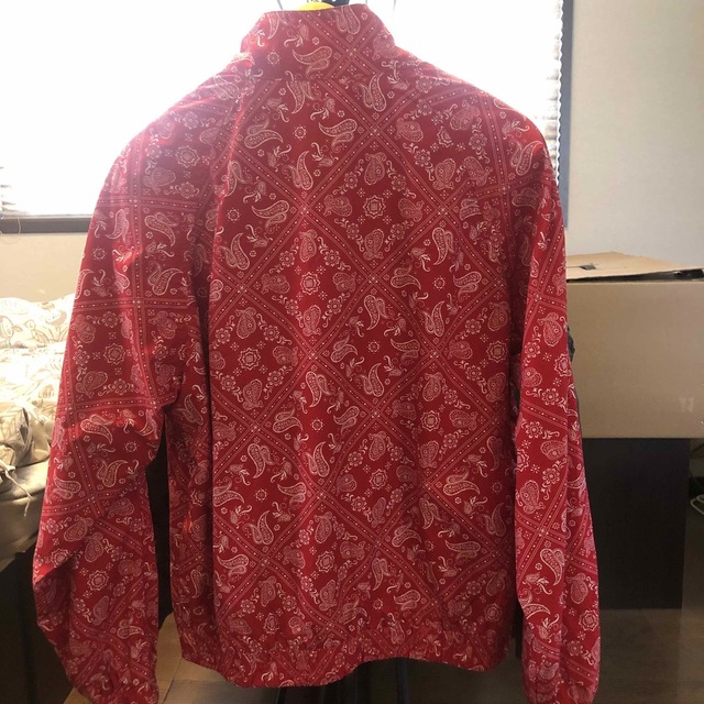 supreme Bandana track jacket 赤 XL