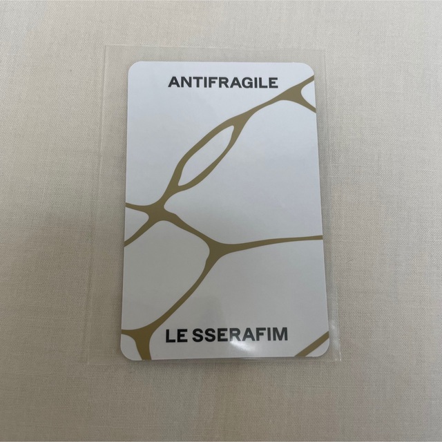 LE SSERAFIM ルセラフィム ANTIFRAGILE チェウォン トレカ エンタメ/ホビーのCD(K-POP/アジア)の商品写真