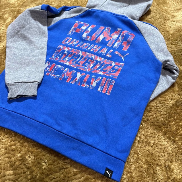 PUMA(プーマ)の★断捨離中★プーマ★パーカー★裏起毛★150cm キッズ/ベビー/マタニティのキッズ服男の子用(90cm~)(ジャケット/上着)の商品写真