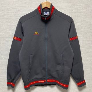 カッパ(Kappa)の90s KAPPA　ジャージ　カッパ　ヴィンテージ　トラックジャケット　グレー　(ジャージ)