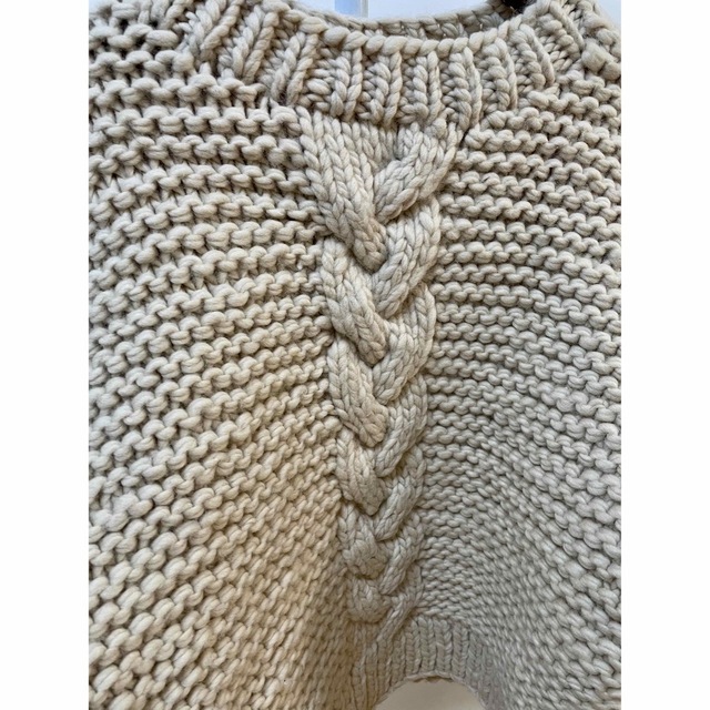 HYKE新品☆ハイクケーブルウールニットCABLE-KNIT SWEATER 【期間限定
