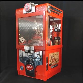 )コカコーラ クレーンゲーム型 貯金箱 レトロ UFOキャッチャー