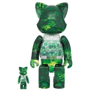 メディコムトイ(MEDICOM TOY)のNY@BRICK B@BY 100％ & 400％ FOREST GREEN(その他)