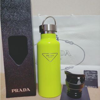 限定品 未使用 PRADAプラダ ステンレス タンブラー 水筒 Gカード付き