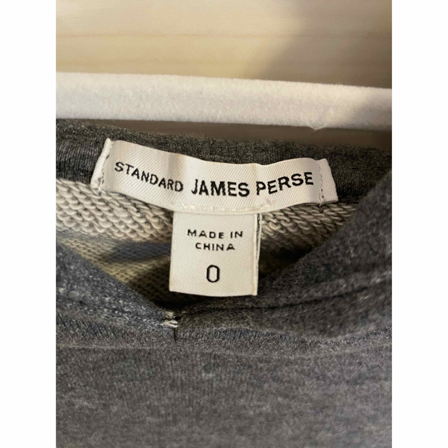 JAMES PERSE(ジェームスパース)のJAMES PERSE ジェームスパース　フード付きタイトワンピース レディースのトップス(トレーナー/スウェット)の商品写真