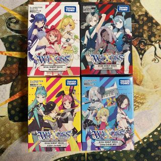 タカラトミー(Takara Tomy)のウィクロス 構築済みデッキ 4種セット 未開封(Box/デッキ/パック)