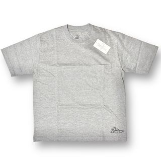 ザスタイリストジャパン(The Stylist Japan)の未使用品！ THE STYLIST JAPAN 半袖 Tシャツ グレー 灰色 L(Tシャツ/カットソー(半袖/袖なし))