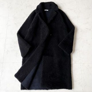 ドゥーズィエムクラス(DEUXIEME CLASSE)の極美品✨ 定価19万 EVERYDAY I LIKE ムートンチェスターコート(毛皮/ファーコート)