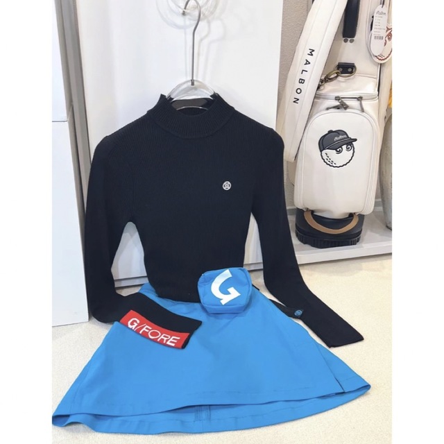 G\FORE Mサイズ　長袖ニット　セーター スポーツ/アウトドアのゴルフ(ウエア)の商品写真