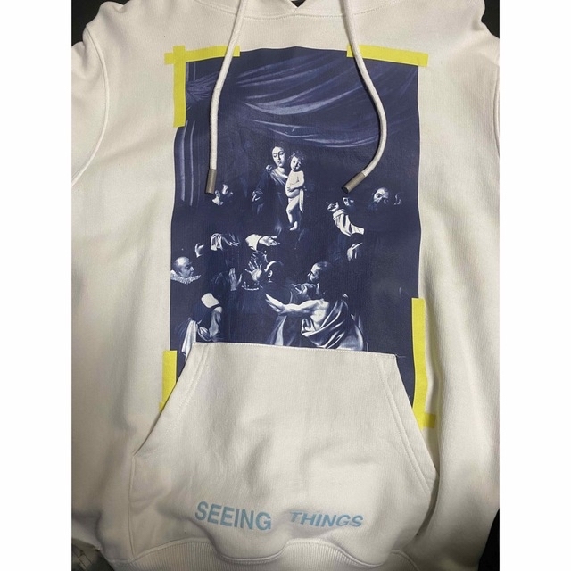 Off-White diag caravaggio hoodie 4