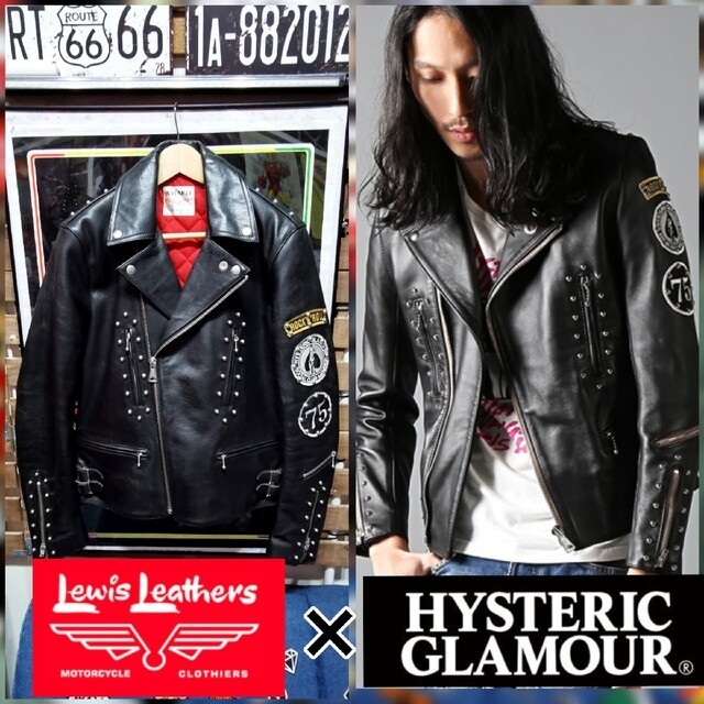 ポイント10倍】 Lewis Leathers ルイスレザー×ヒステリックグラマー