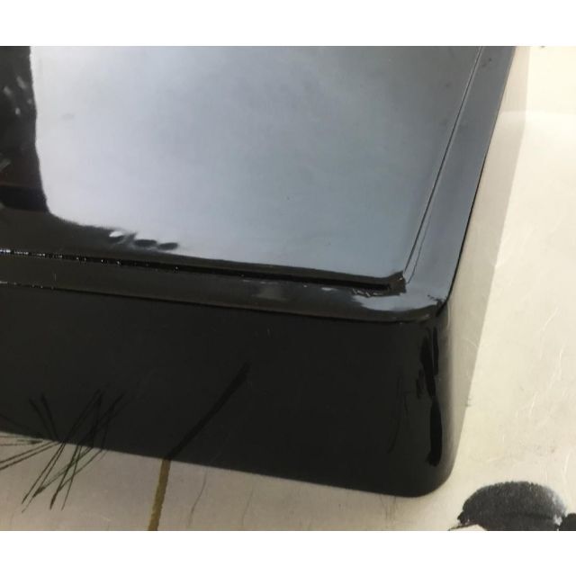 重箱 おせち 4段重 木製漆塗 黒5.5寸 内朱 17cm 漆器 アウトレット4 重箱 おせち 4段重 木製漆塗 黒5.5寸 内朱 17cm 漆器 アウトレット4